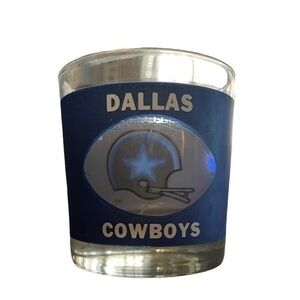 Vintage Dallas Cowboys Houze Art Glass